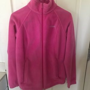 pink columbia fleece jacket!